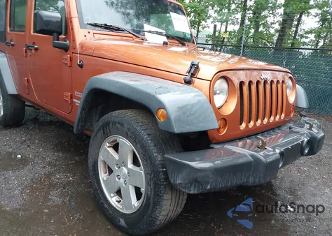 2011 Jeep Wrangler Unlimited Sport из США, поврежденный, VIN 1J4BA3H12BL524010